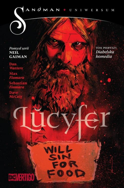 Lucyfer Tom 1 Diabelska komedia - Dan Watters | okładka