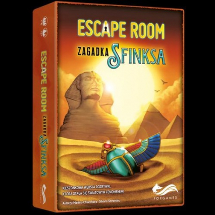 Escape Room Zagadka Sfinksa - Chiacchiera Martino,Sorrentino Silvano | okładka