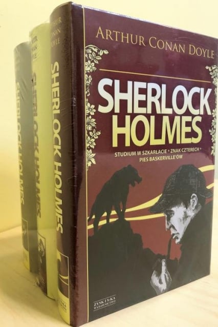 Sherlock Holmes Tom 1-3 Pakiet - Arthur Conan Doyle | okładka