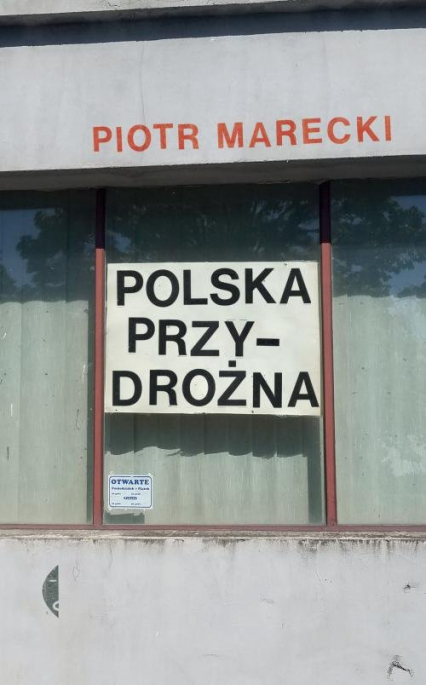 Polska przydrożna - Marecki Piotr | okładka