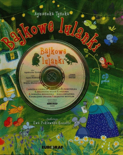 Bajkowe lulanki + CD - Agnieszka Tyszka | okładka