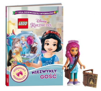 Książka do czytania Lego Disney Księżniczka Niezwykły gość - Jessica  Brody | okładka