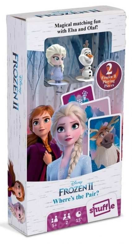 Kraina Lodu 2 gra karciana z figurkami Elsa i Olaf -  | okładka