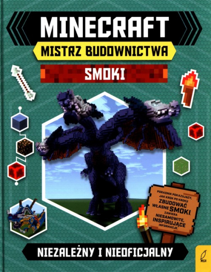 Minecraft Mistrz budownictwa Smoki Niezależny i nieoficjalny -  | okładka