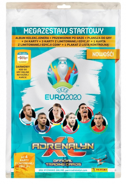 Adrenalyn XL EURO 2020 Megazestaw startowy -  | okładka