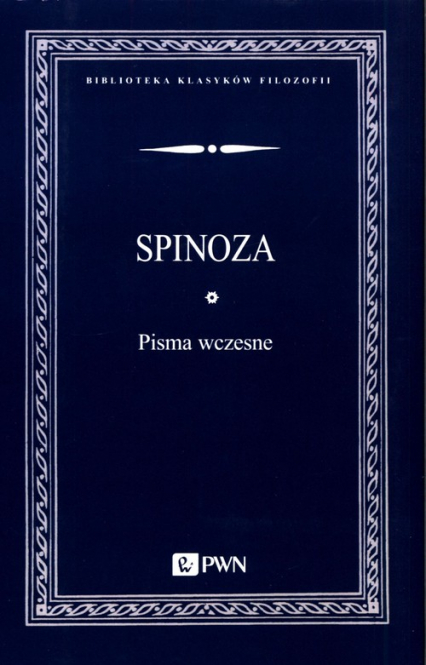 Pisma wczesne - Spinoza | okładka