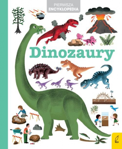 Pierwsza encyklopedia Dinozaury -  | okładka