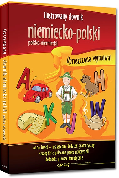 Ilustrowany słownik niemiecko-polski, polsko-niemiecki
 - Adrian Golis | okładka