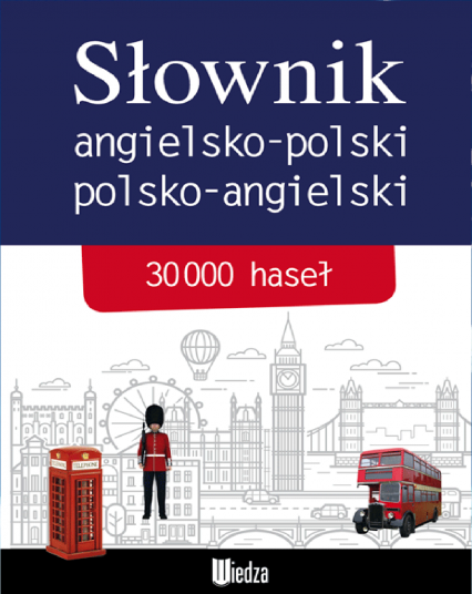 Słownik angielsko-polski polsko-angielski
 - praca zbiorowa | okładka