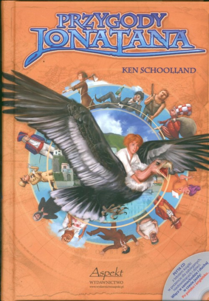 Przygody Jonatana z płytą CD - Ken Schoolland | okładka