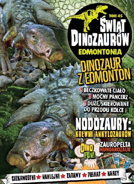 Świat Dinozaurów Tom 45 EDMONTONIA -  | okładka