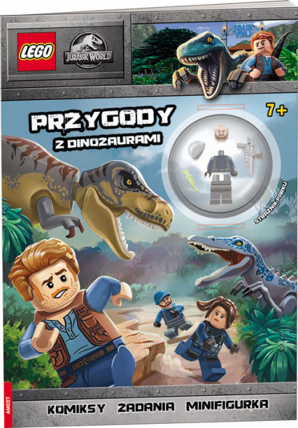 Lego Jurassic World Przygody z dinozaurami -  | okładka