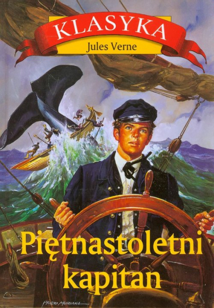 Piętnastoletni kapitan - Jules Verne | okładka