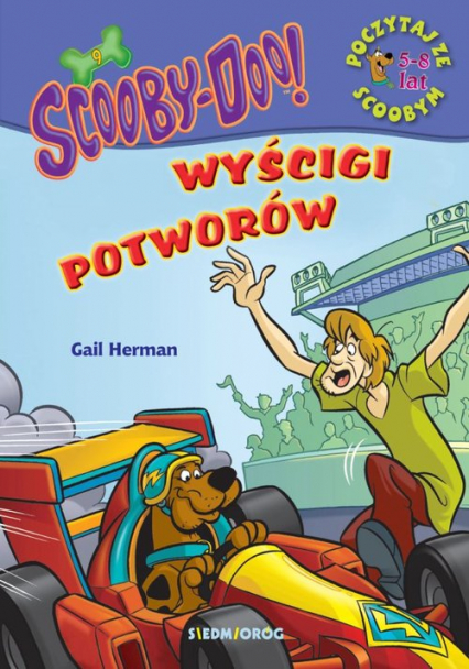 ScoobyDoo! Wyścigi potworów Poczytaj ze Scoobym - Gail Herman | okładka
