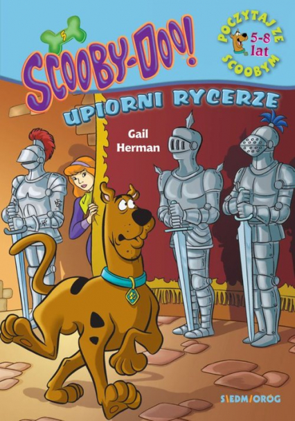 ScoobyDoo! Upiorni rycerze Poczytaj ze Scoobym - Gail Herman | okładka