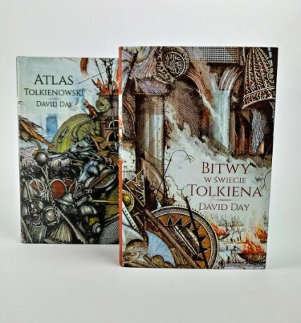 Pakiet Atlas Tolkienowski/Bitwy w świecie Tolkiena - David Day | okładka