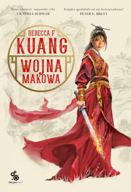 Wojna makowa Księga 1 - Rebecca F. Kuang | okładka