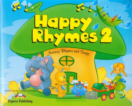 Happy Rhymes 2 Pupil's Book + CD + DVD - Dooley Jenny, Evans Virginia | okładka