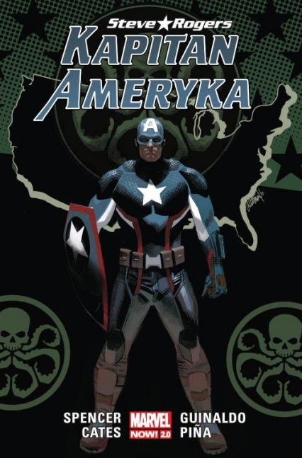 Kapitan Ameryka Tom 2 Steve Rogers -  | okładka