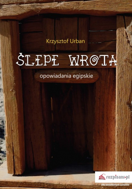 Ślepe wrota - Krzysztof Urban | okładka