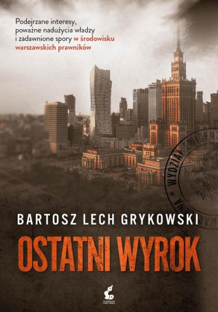 Ostatni wyrok - Bartosz Grykowski | okładka