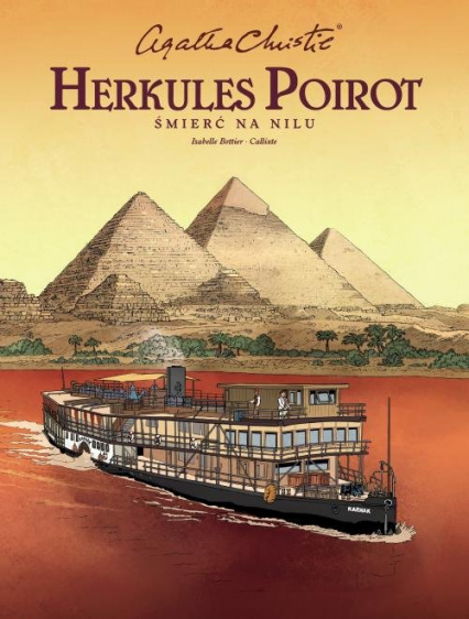 Herkules Poirot Śmierć na Nilu -  | okładka