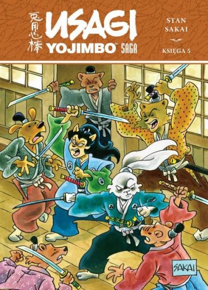 Usagi Yojimbo Saga Księga 5 -  | okładka
