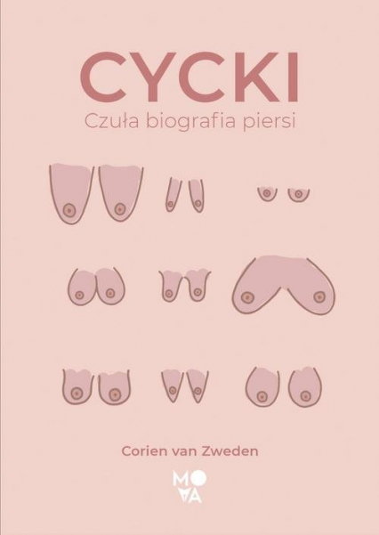 Cycki Czuła biografia piersi - van Zweden Corien | okładka