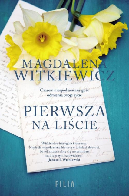 Pierwsza na liście - Magdalena Witkiewicz | okładka