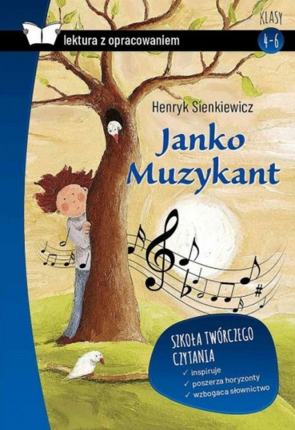 Janko Muzykant Lektura z opracowaniem - Henryk Sienkiewicz | okładka