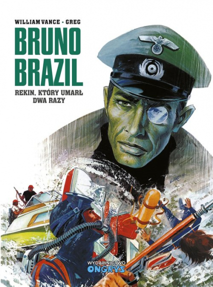 Bruno Brazil Rekin który umarł dwa razy - Vange William | okładka