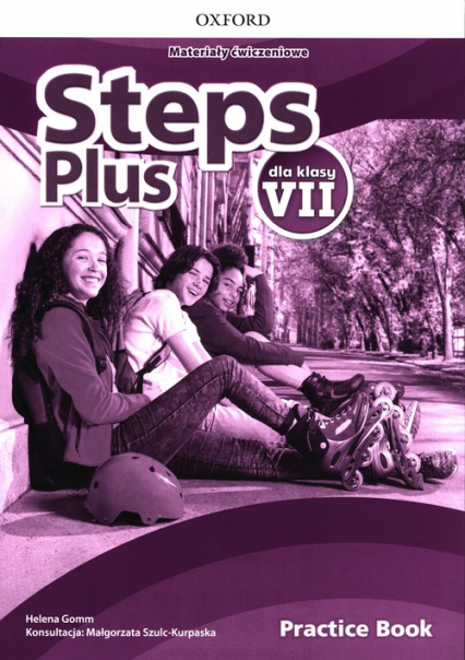 Steps Plus 7 Materiały ćwiczeniowe + Online Practice Szkoła podstawowa - Helena Gomm | okładka