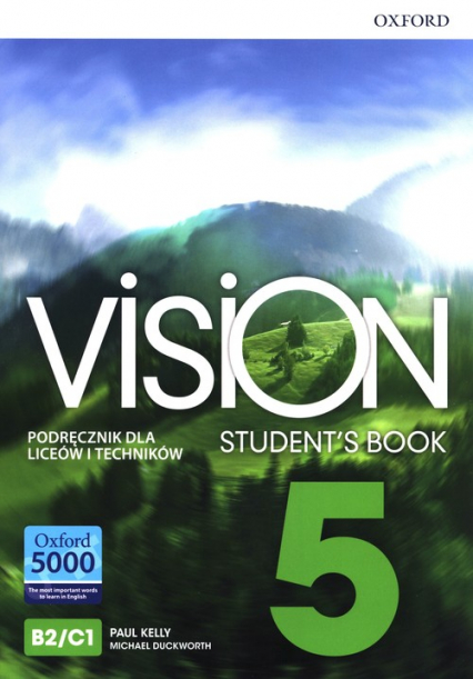 Vision 5 Podręcznik Liceum technikum - Kelly Paul | okładka
