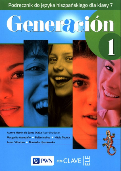 Generacion 1 Podręcznik do języka hiszpańskiego dla klasy 7 Szkoła podstawowa -  | okładka