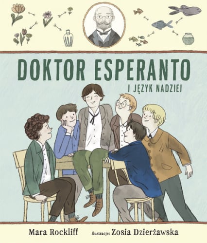 Doktor Esperanto i język nadziei - Mara Rockliff | okładka