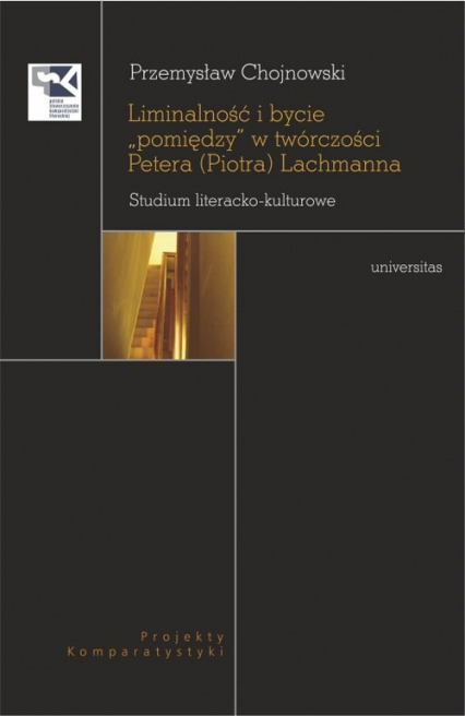 Liminalność i bycie - Przemysław Chojnowski | okładka