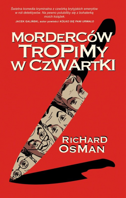Morderców tropimy w czwartki - Richard Osman | okładka