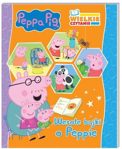 Peppa Pig Wielkie czytanie Wesołe bajki o Peppie -  | okładka