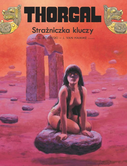 Thorgal Strażniczka kluczy - Jean Van Hamme, Rosiński Grzegorz | okładka