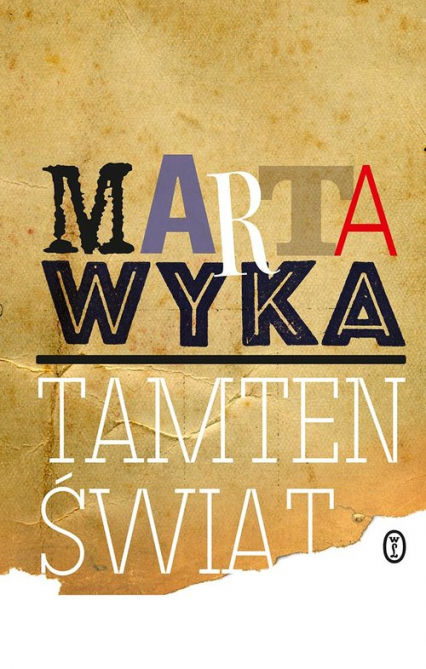 Tamten świat - Marta Wyka | okładka