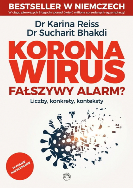 Koronawirus fałszywy alarm - Bhakdi Sucharit, Reiss Karina | okładka