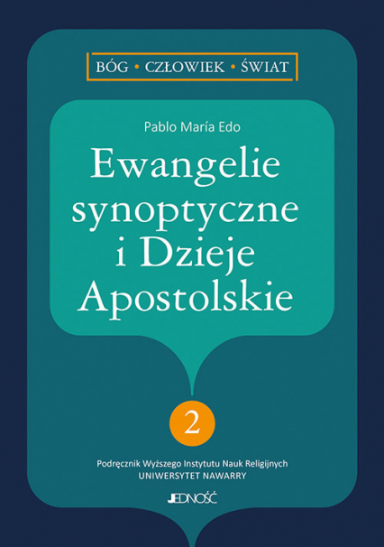 Ewangelie synoptyczne i Dzieje Apostolskie 2 - Edo Pablo Maria | okładka
