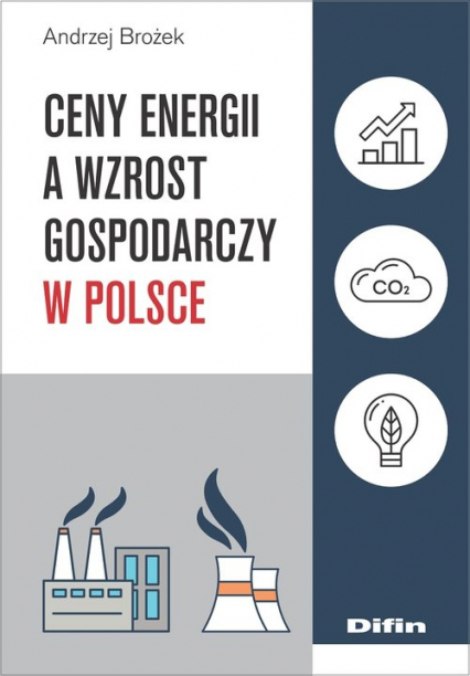Ceny energii a wzrost gospodarczy w Polsce - Andrzej Brożek | okładka