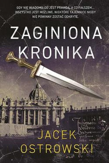 Zaginiona kronika - Jacek Ostrowski | okładka