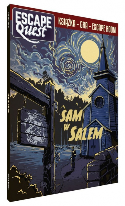 Escape Quest Sam w Salem Książka Gra - Julien Mindel | okładka