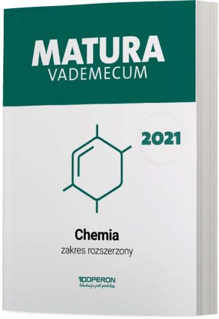 Chemia Matura 2021 Vademecum Zakres rozszerzony - Dagmara Jacewicz, Krzysztof Żamojć, Magdalena Zdrowowicz | okładka