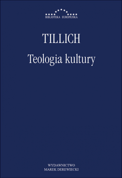 Teologia kultury - Paul Tillich | okładka
