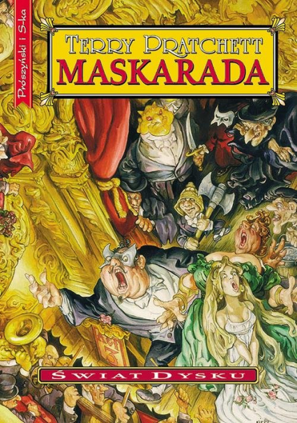 Maskarada - Terry Pratchett | okładka