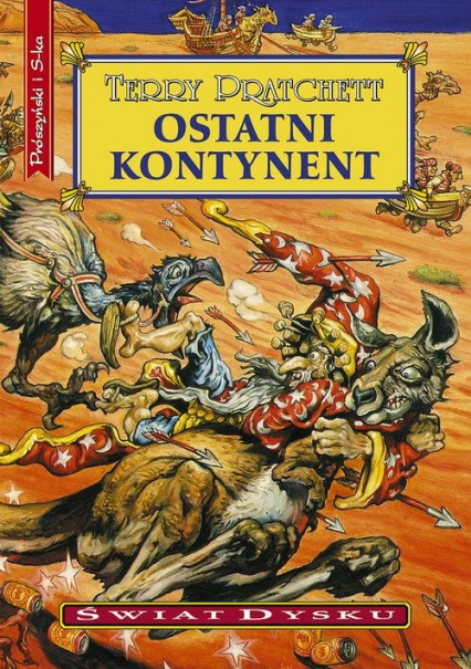 Ostatni kontynent - Terry Pratchett | okładka