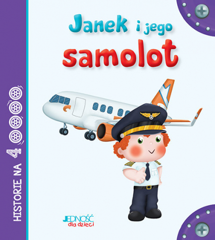 Janek i jego samolot - Riffaldi Serena | okładka